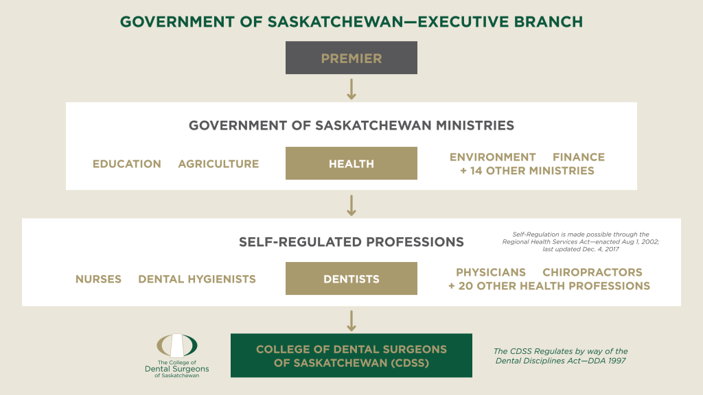 What the College of Dental Surgeons of Saskatchewan (CDSS) Does